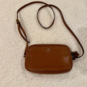 Coach Tan Leather Crossbody Bag